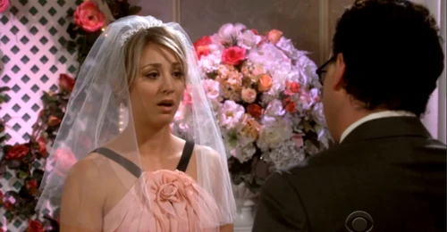 Penny loved Leonard's vows.