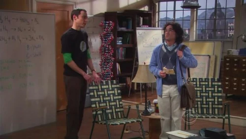 Leonard first arrives.