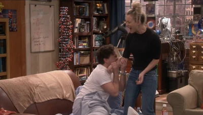 Leonard attacks Penny!