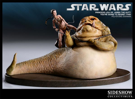 Princess Leia vs. Jabba the Hutt You're Going to Regret This! Polystone Diorama