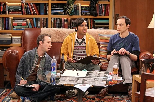 Playing Dungeons & Dragons.