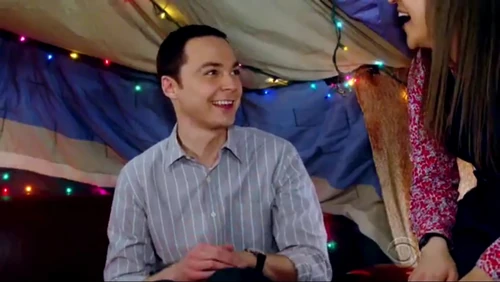 In the fort they built.