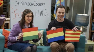 The Budapest flags.