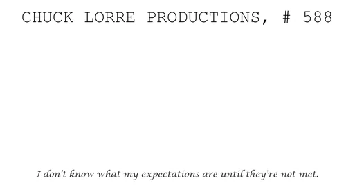 Chuck Lorre Productions, #588