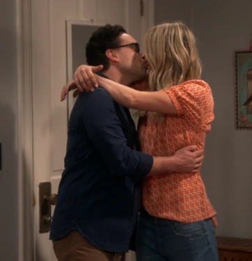 Penny happy that Leonard "likes" it.