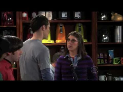 Sheldon and Amy's first meeting.