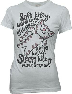 soft kitty warm kitty