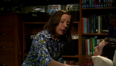 Mary comforts Sheldon