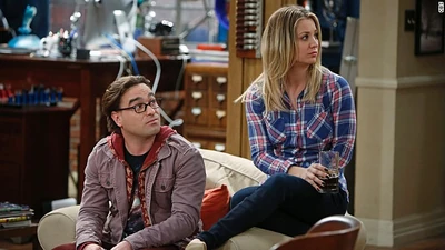 Leonard and Penny.