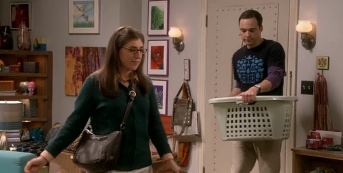 Alone in their apartment.