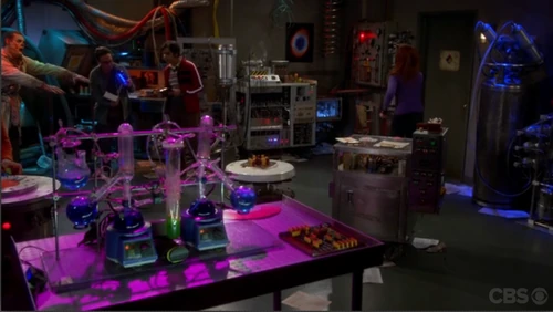 The laboratory of the late Dr. David Saltzberg.