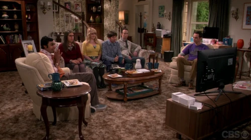 The whole gang watching from Pasadena.