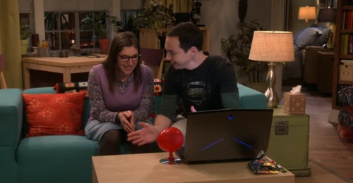 Sheldon loves things that hover.
