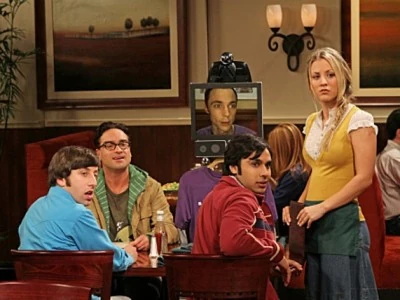 The gang spots "The Great and Powerful Woz."