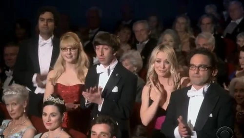 Sheldon's proud friends.