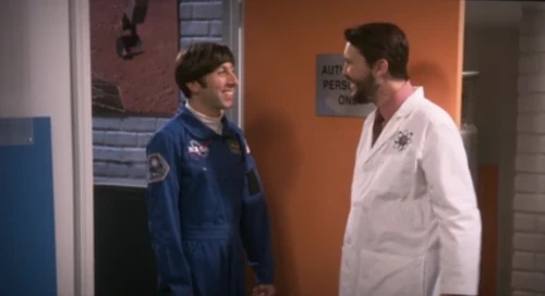 Introducing astronaut Howard Wolowitz.