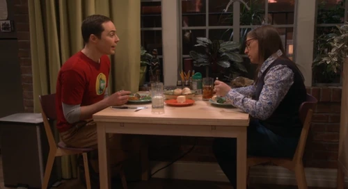 Dinner and conversation about Denise.