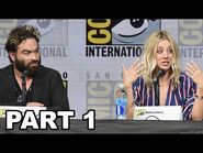 The Big Bang Theory Comic Con Panel 2017 PART 1-2