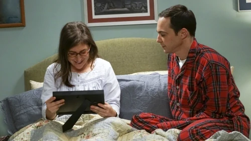 A scan of Sheldon's remarkable brain.