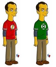 Simpson version of Sheldon.