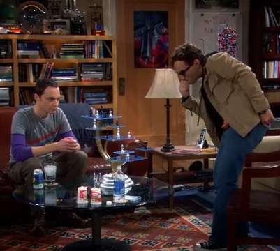 TBBT - The Big Bang Theory - 3D Schach Sheldon vs Leonard 