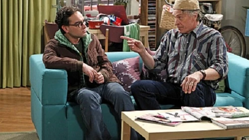 Wyatt having a talk with Leonard.