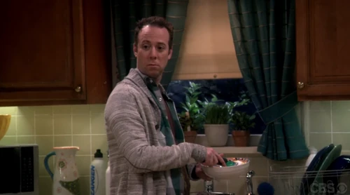 Stuart finds it interesting that Penny is alone on her honeymoon.