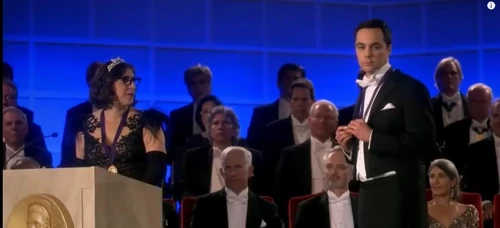 Speaking of not listening, my husband, Dr. Sheldon Cooper.