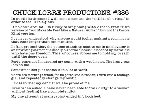 Chuck Lorre Productions, #286.