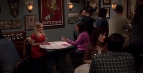 Bernadette meeting with Amy.