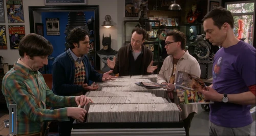 Flashback as Stuart lectures the guys.