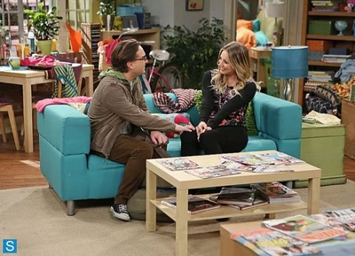Leonard and Penny.
