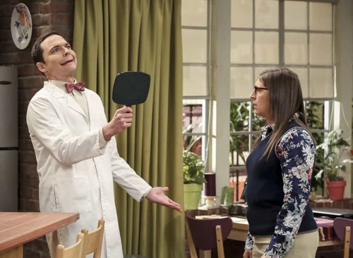 Showing his anguished look.