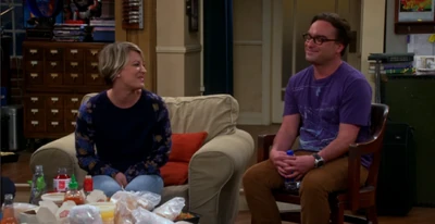Leonard gets to show Penny off.