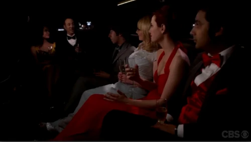 Three couples on the way to the do-over prom.