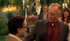 Welcome to the family, Leonard. Don't lend your new brother-in-law money.