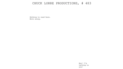 Chuck Lorre Productions, #483