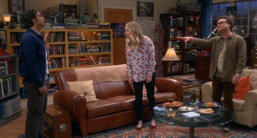 Get the hell out of my apartment!