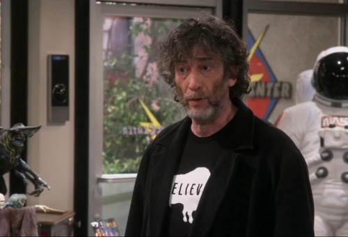 Neil Gaiman adding to the guy's comic book discussion.