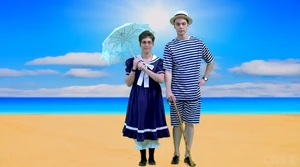 Two 1890's beachcombers.