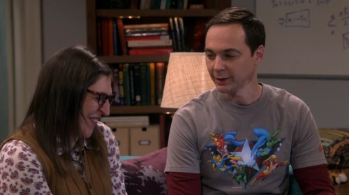 Sheldon is proud of Amy.