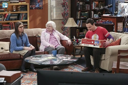 Sheldon got a train set from Meemaw. Amy got a hard time.