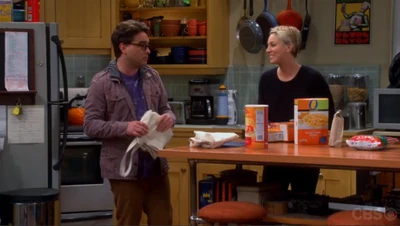Leonard and Penny.