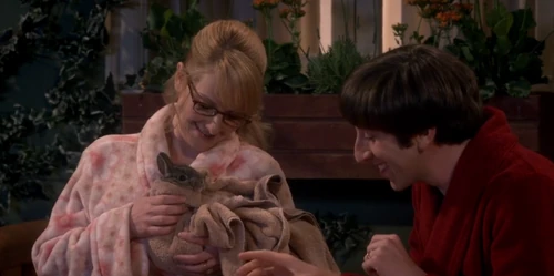 Being very parental about their newest family member.
