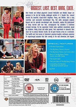 その他 The Big Bang Theory: The Complete Twelfth and Final Season [DVD] The Big Bang Theory Series: Complete Twelfth & Final Season