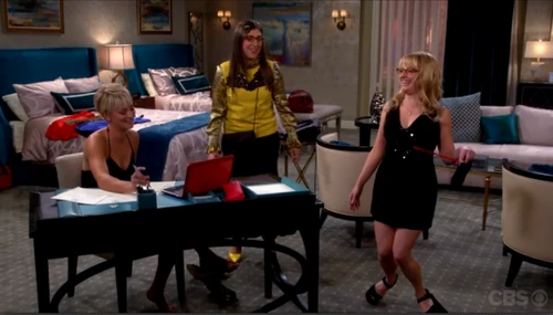 Bernadette is a bit unsteady on her legs.