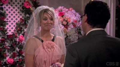 Penny pleased with her vows.