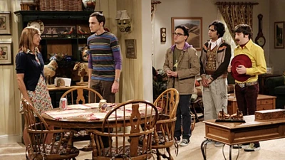 The guys come to take Sheldon back to Pasadena.