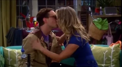 Kissing session.