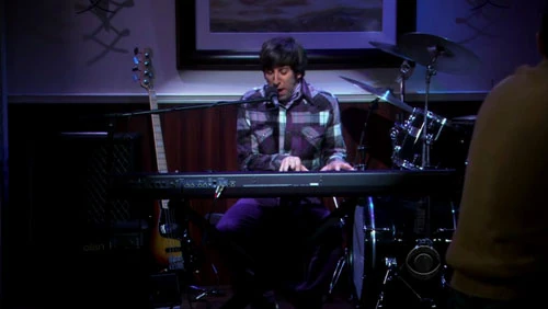 Singing at The Cheesecake Factory.